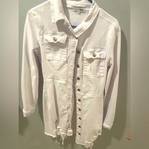 White Jean dress